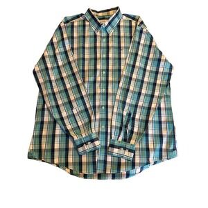 Southern‎ Tide XXL Plaid Long Sleeve Button Down Shirt Menswear